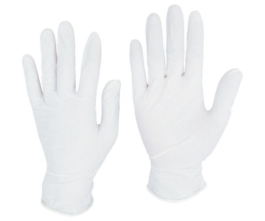 ニトリル手袋 粉なし 白 S 1箱（100枚入） NBR-PF10WS