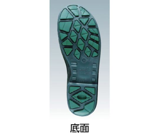 安全靴　短靴マジック式　JIS規格品　25.5cm　TRSS18A-255