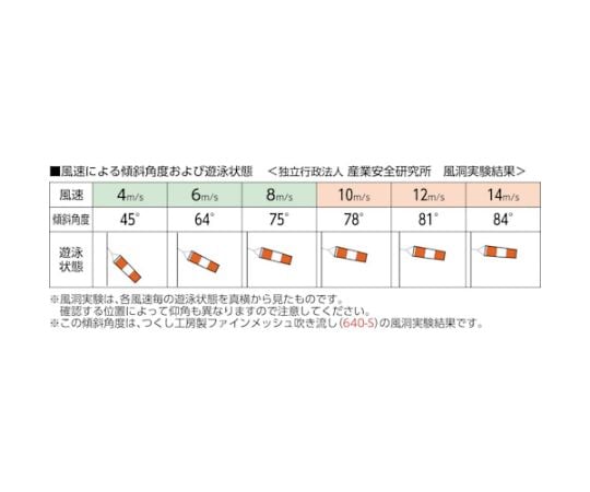 ファインメッシュ吹き流し　小　640-S