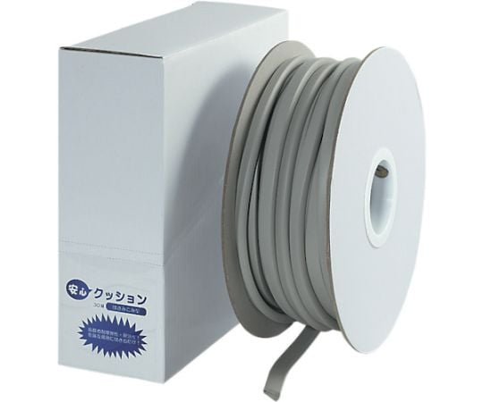 安心クッションはさみこみ型ロール巻き　30m　ライトグレー