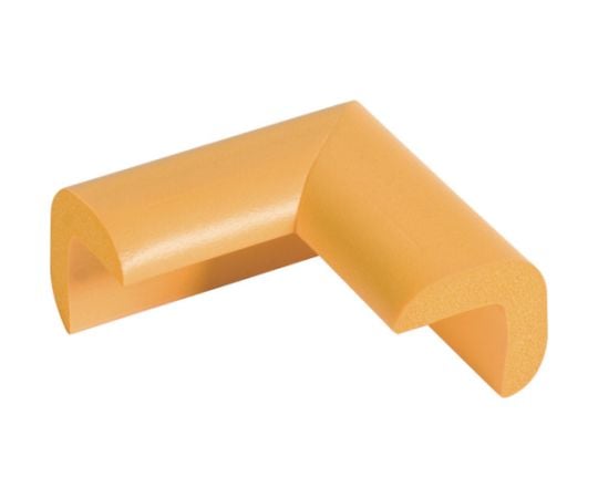 安心クッション　コーナー用　細　1個入り　イエロー