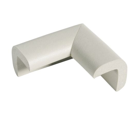 安心クッション　コーナー用　細　1個入り　ライトグレー