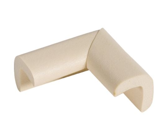 安心クッション　コーナー用　極細　30個入り　アイボリー