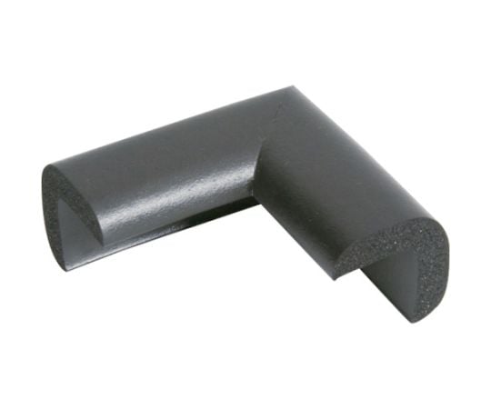 安心クッション　コーナー用　細　30個入り　ブラック