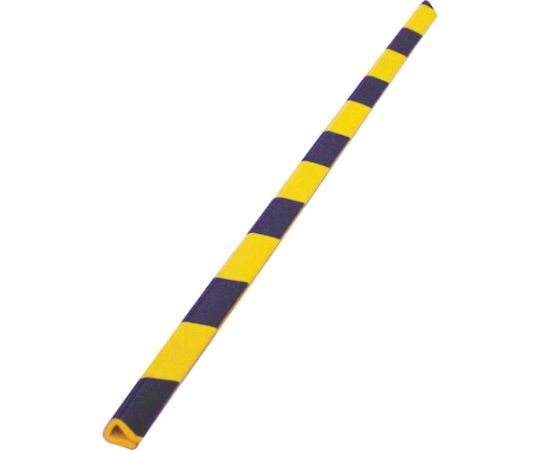 安心クッション　H鋼用トラ柄大　黄/黒