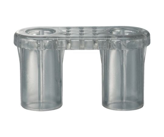 プラスチックフェンス用ジョイントCU型 透明