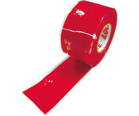 絶縁＆シーリングラップ 2.5cm×3m 赤 シリコーンテープ（1212164）（SI5075） 1212164