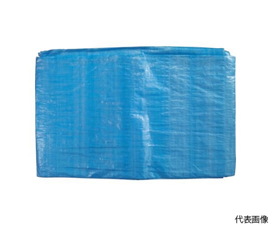 薄手ブルーシート#1000 ハトメなし 3.6m×5.4m UBS-3654N