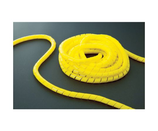 スパイラルチューブ10m　結束径1.5～10.0　黄