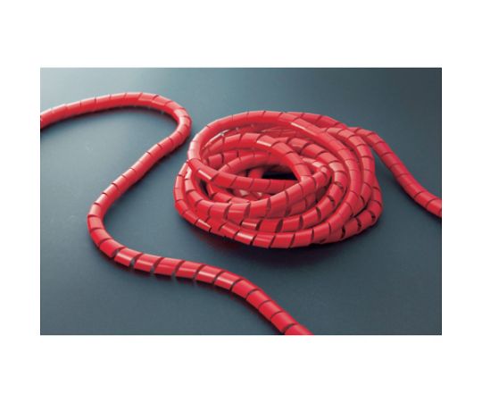 スパイラルチューブ10m 結束径20.0～100.0 赤