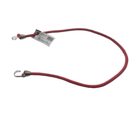 Rubber bungee Cable 5mm x 600mm Red BC-5605