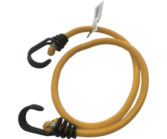 Rubber bungee Cable 8mm x 800mm Yellow BC-8802