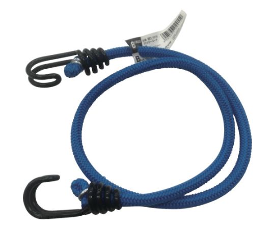 Rubber bungee Cable 8mm x 800mm Blue BC-8808