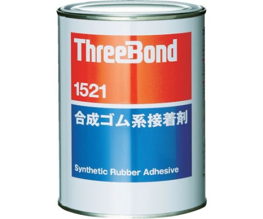 Synthetic rubber system Adhesive TB1521 1kg Amber TB1521-1