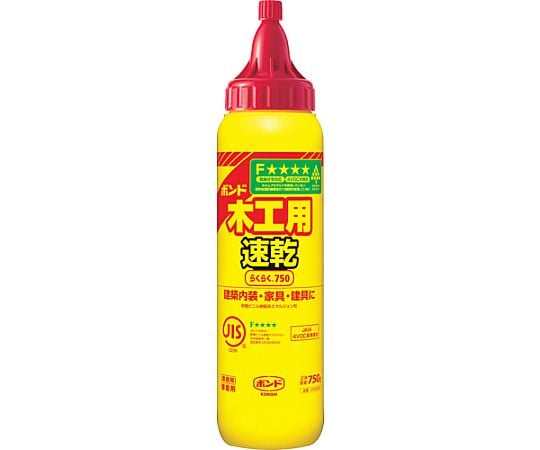 ボンド木工用速乾　らくらく750　750g（ボトル）