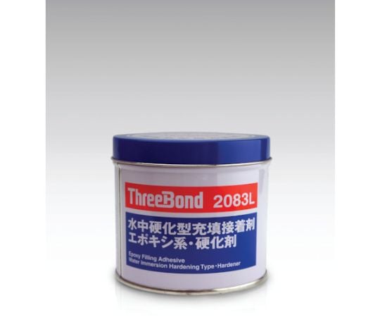 エポキシ樹脂系接着剤 湿潤面用 TB2083L 硬化剤 1kg 青緑色 TB2083L-1-K