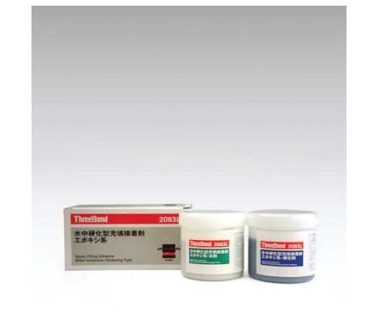 エポキシ樹脂系接着剤 湿潤面用 TB2083L 本剤+硬化剤セット TB2083L-1SET