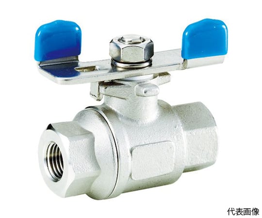 ねじ込みボール ステンレス鋼製 3.92MPa フルボアタイプボール弁 25A（1）