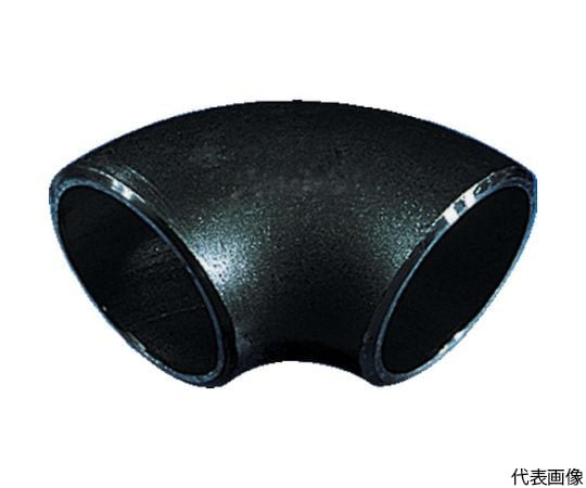 90SSGP鋼管製エルボショート90°65A