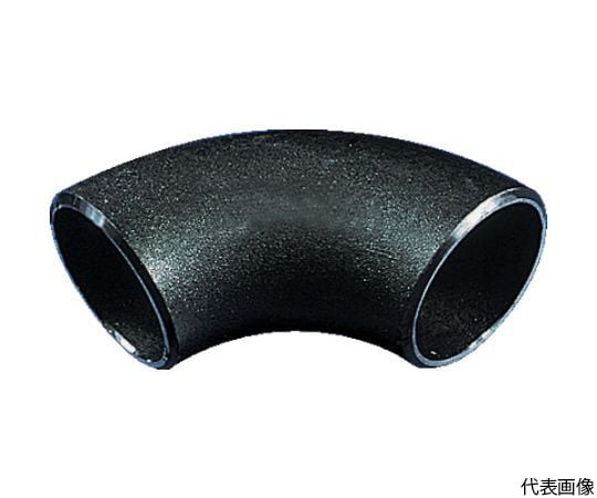 90LSGP鋼管製エルボロング90°65A
