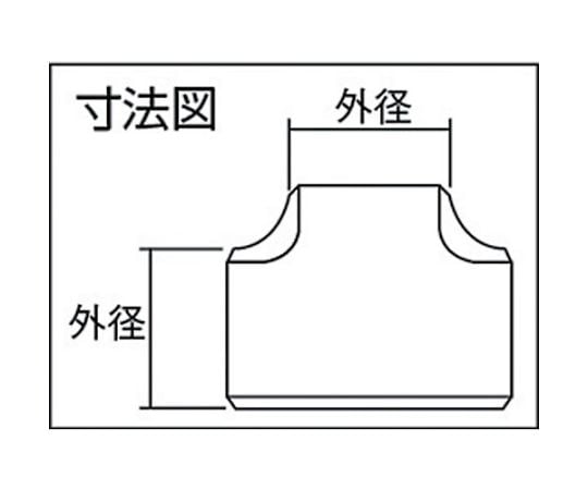 ST10Sステンレス鋼製チーズ25A　ST-10S-25A