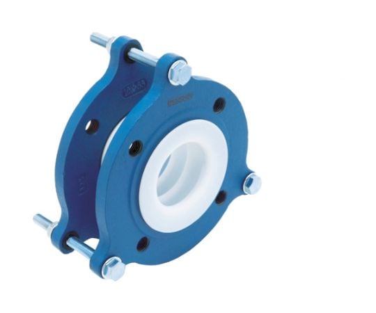 フッ素樹脂製防振継手（フランジ型）