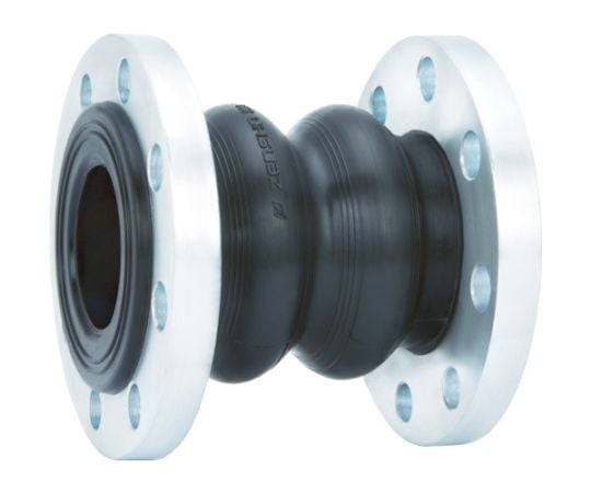 ゴム製防振継手（フランジ型） 呼び径100A（4インチ）