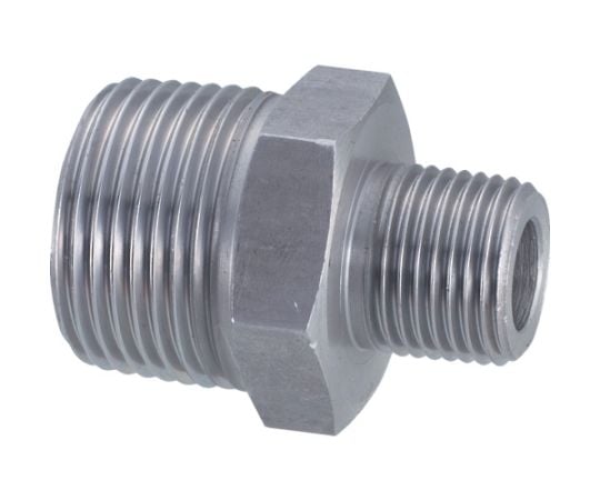 径違い6角ニップル　異形　8A×6A　炭素鋼