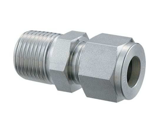 SUS316製ハーフユニオン　Φ10×3/8B　ステンレス管用　Wフェルールフィッティング