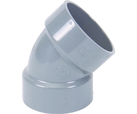 VU継手　45°エルボ　VU-45L50