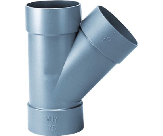 VU継手　45°Yチーズ　100