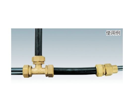 61-2868-14 PE継手チーズ1種25×20mm 25X20T-1-L 【AXEL】 アズワン