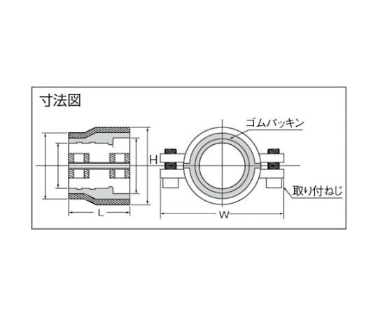 取扱を終了した商品です］圧着ソケット鋼管兼用型20A S20A 61-2875-10