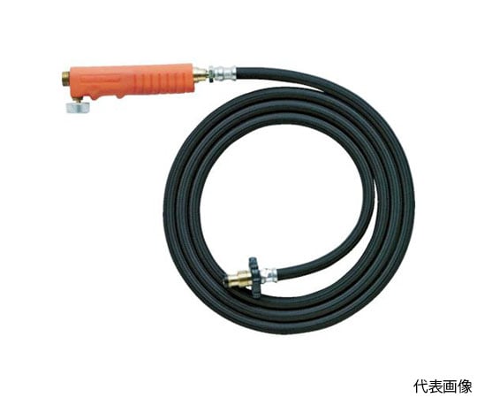 プロパン部品　ホース3mバルブ付