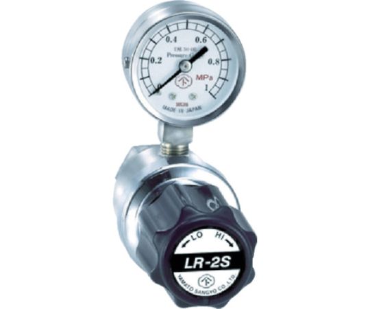 ガス調整器 分析機用ライン圧力調整器 LR-2S L5タイプ ステンレス LR2SRL5TRC