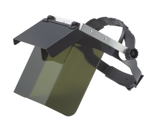 遮光二重防災面　かぶりタイプ　前プレート遮光度9