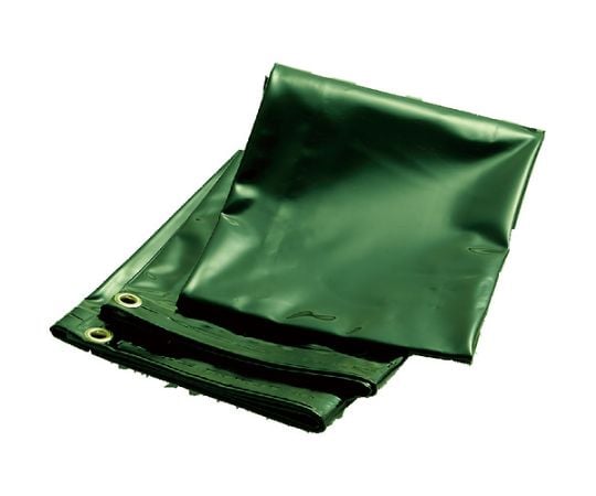 溶接遮光シートのみ　0.35T×W1470×H1470　深緑