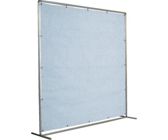 火花用衝立アルミパイプ　2×2　単体固定