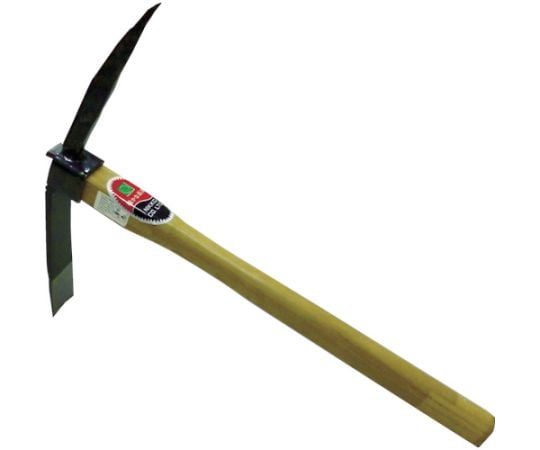 手打鍛造ツルハシ ピックマトック 柄付 全長390mm