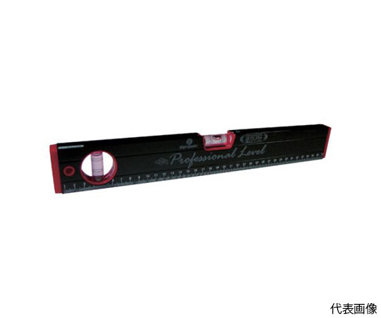 箱型アルミレベル（黒×赤） RB-270900MM