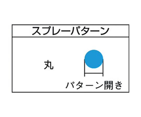 61-2932-34 丸吹スプレーガン Φ1.0 RG-3L-3 【AXEL】 アズワン