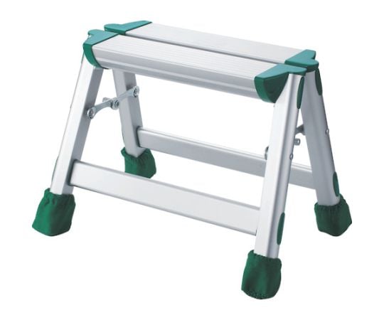 アルミ製踏台　軽作業用・脚カバー付　1段