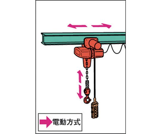 FA型電気トロリ結合式電気チェーンブロック0.5t・6m （FAM-0.5 6m）　FAM-00560