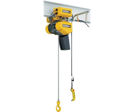 電気チェーンブロック EQ形 2速インバータ 電気トロリ結合形 250kg×4m