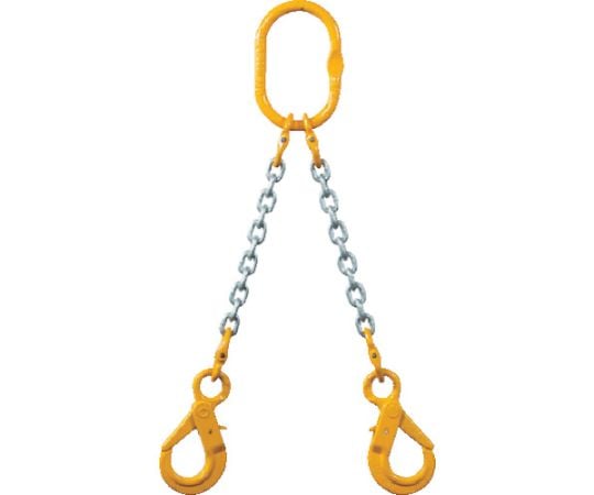 チェーンスリング100（アイタイプ）荷重2.7t線径7.1mm L1.5m（）