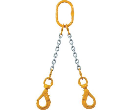 チェーンスリング100（アイタイプ）荷重4.3t線径10.0mmL1.5m（）