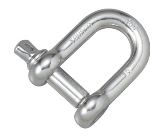 ネジシャックル　ステンレス製　6mm　（2個入）