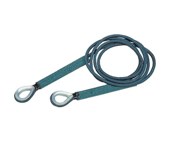 セフティパワーロープ　両端シンブル入　6mmX5m