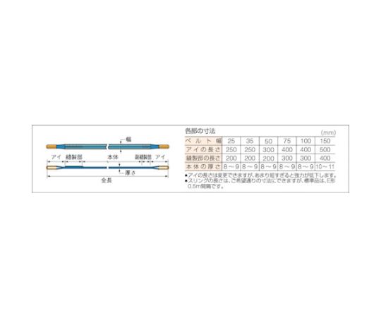 61-2995-67 ベルトスリング シグナルスリング®HG SG4E（JIS4トウキュウ