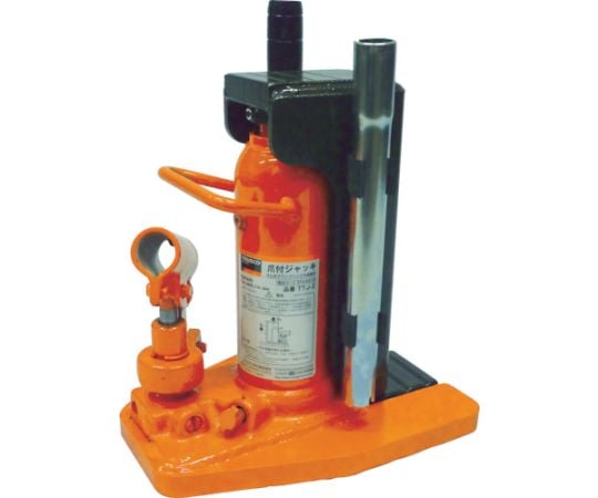 爪付きジャッキ　ハンドル収納タイプ　2t